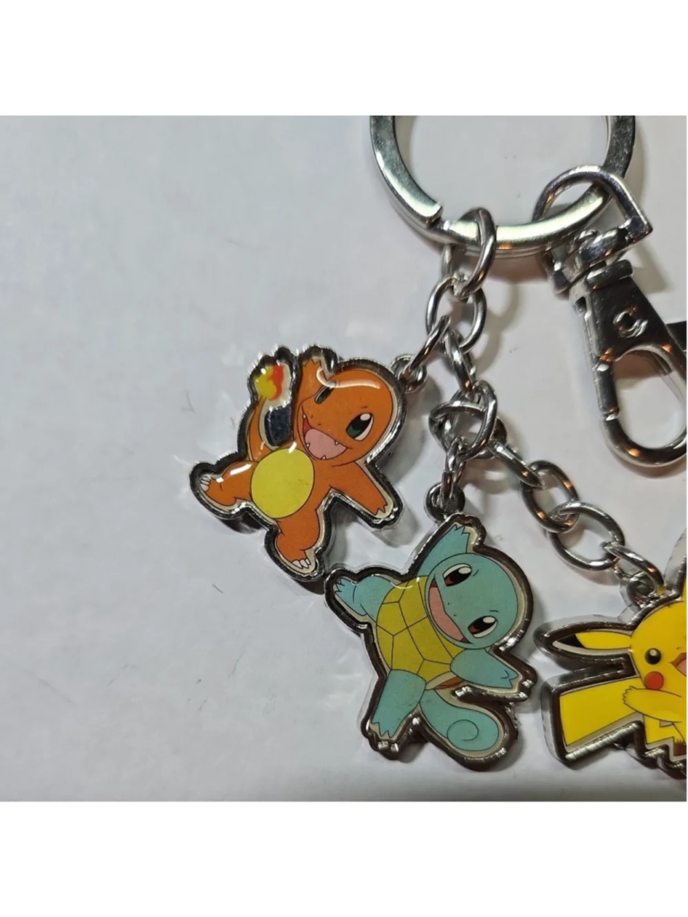 Pokemon Metal Keychains Random Characters 2016 Pikachu Lot Of 2